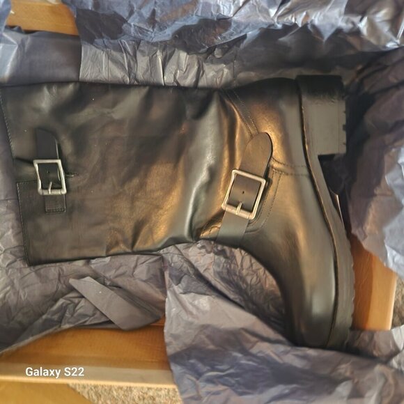 Free People "Ride or Die" Engineer Boots. Brand new in box. Size 9.5 - Picture 5 of 11